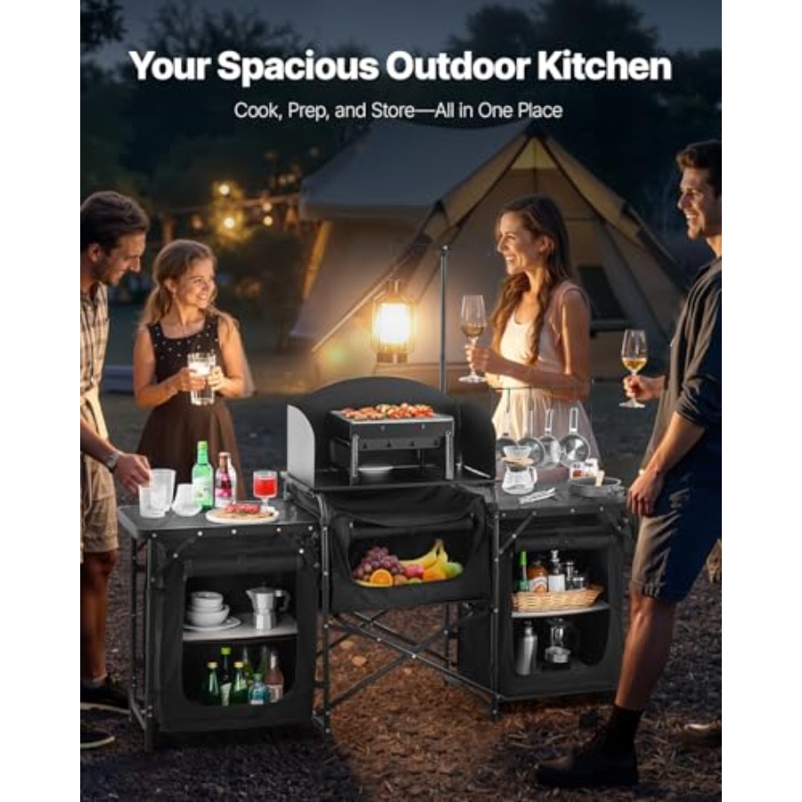 Table de cuisine de camping, t - Camping Cooking Cupboard avis et prix