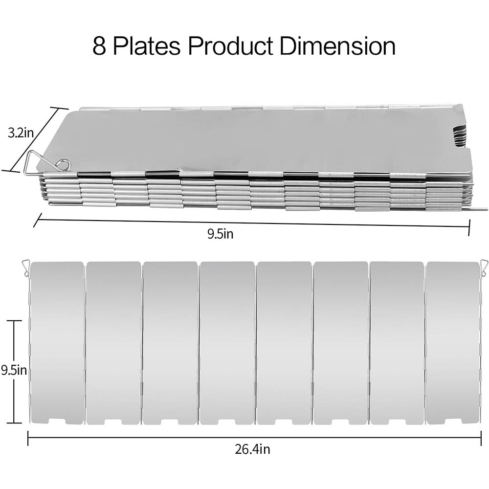 Pare-vent de cuisinière en alu - Camping Cooking Plate avis et prix