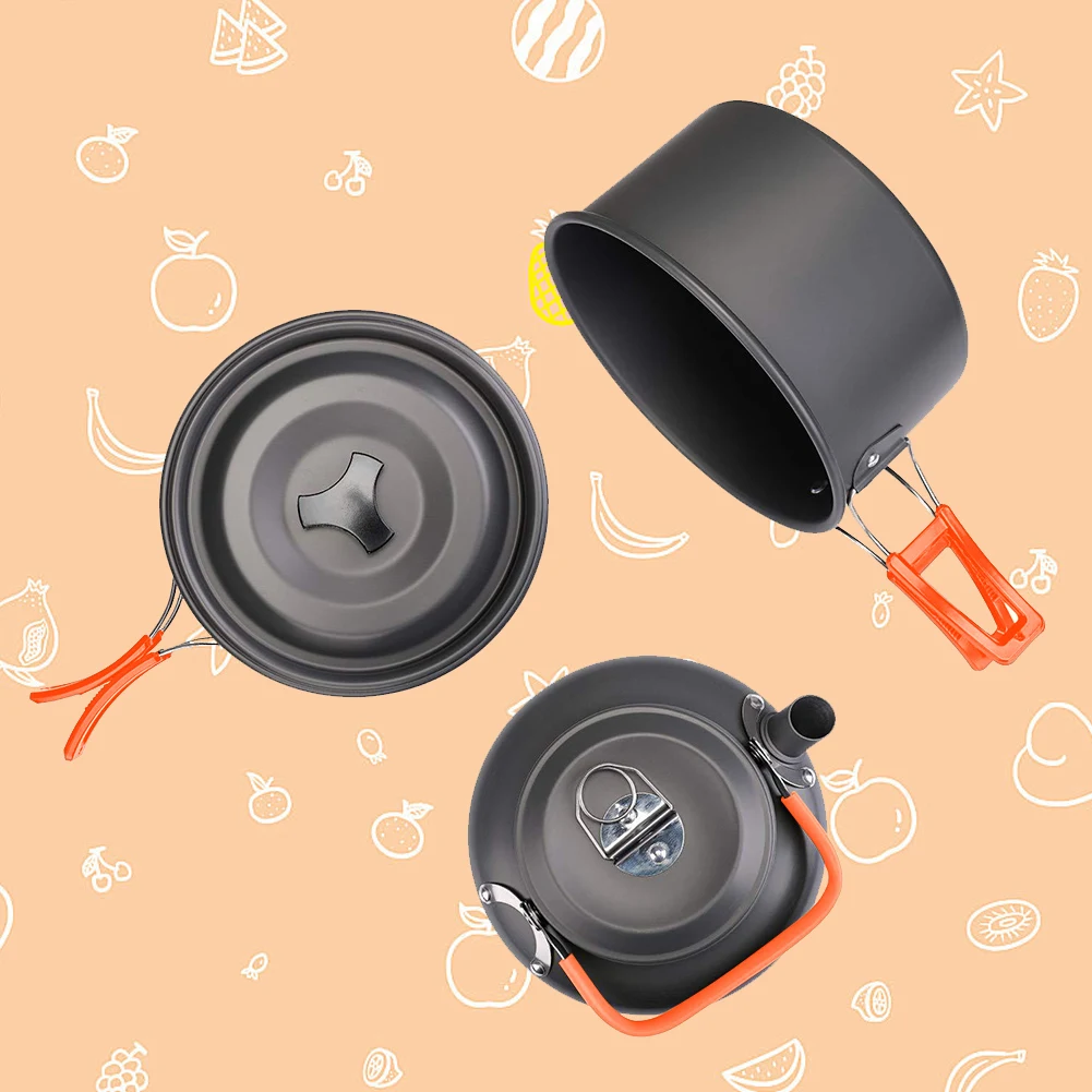 Kit de cuisine de camping, bou - Camping Cooking Lightweight avis et prix