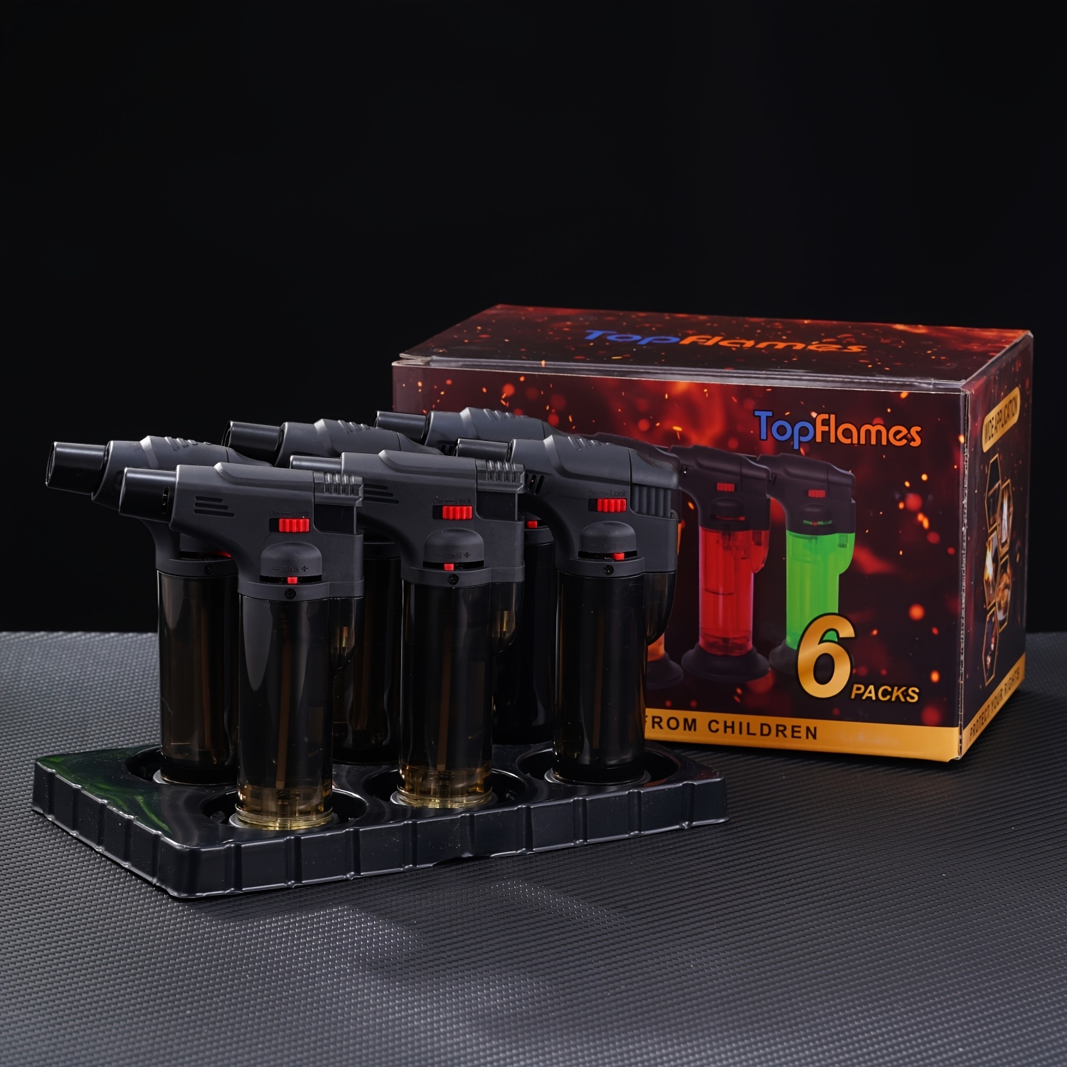6 pistolets à flamme réglable  - Camping Cooking Torch avis et prix