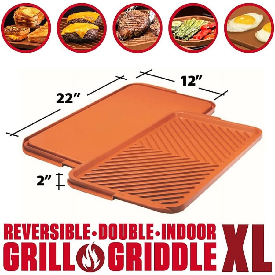 Poêle à griller XL 22 pouces r - Camping Cooking Flat Top avis et prix