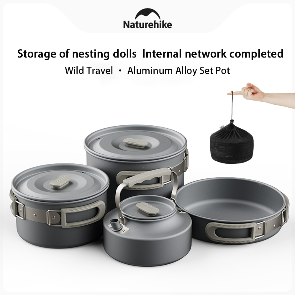 Natureifa-ensemble de casserol - Camping Cooking Lightweight avis et prix