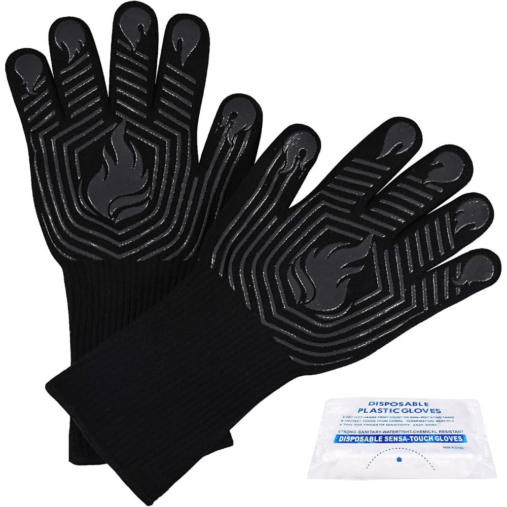 Gants de barbecue, 1472 ° Gant - Camping Cooking Kitchen avis et prix